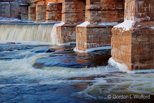 Waterfalls at Almonte_11643-5.jpg - Canadian Mississippi River photographed at Almonte, Ontario, Canada.